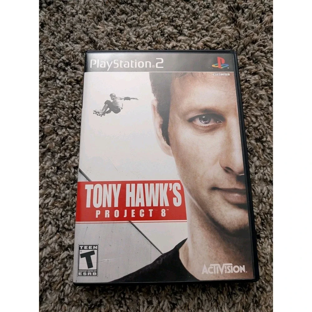 Tony Hawk's Project 8 (Sony PlayStation 2, 2006) no manual‎ Video Game